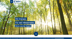 Desktop Screenshot of ewh.de