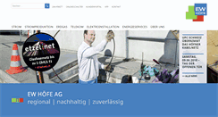 Desktop Screenshot of ewh.ch
