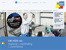 Tablet Screenshot of ewh.ch