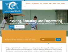 Tablet Screenshot of ewh.org